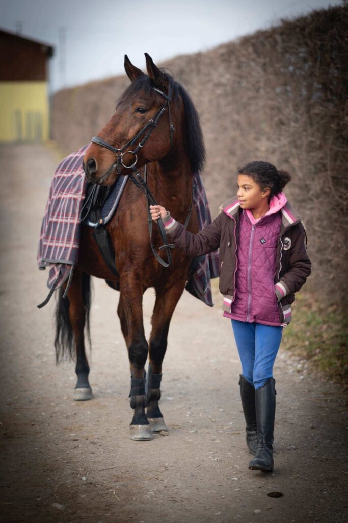Pferd und Kind Franz Paul Podek Photography
